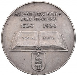 Allemagne, Médaille du 400e anniversaire de la Confession d'Augsbourg 1930