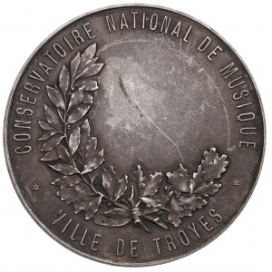 Francia, medaglia premio Conservatorio di Musica
