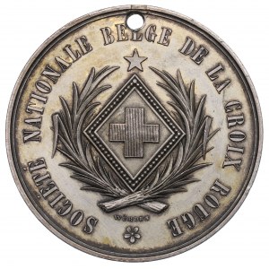 Belgique, Médaille de la Croix-Rouge 1878
