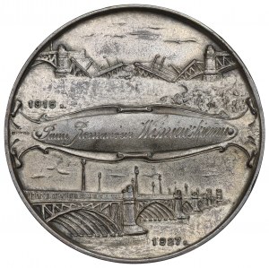 II RP, medaila za rekonštrukciu mosta Poniatowski 1927