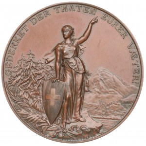 Suisse, médaille de la fête du tir 1892