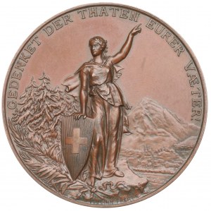 Suisse, médaille de la fête du tir 1892