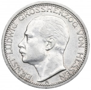 Deutschland, Hessen, 3 Mark 1910