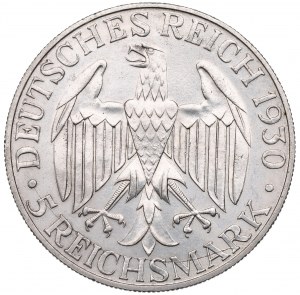 Nemecko, Weimarská republika, 5. známka 1930 A Berlín - Graf Zeppelin