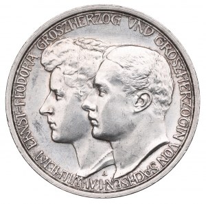 Germany, Sachsen, Wilhelm Ernest, 3 mark 1910