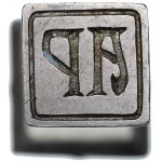 Germany, Stamp piston with initials AP - silver