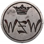 Nemecko, pečiatka s iniciálami WZW - strieborná