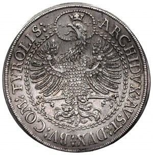 Austria, Leopold, 2 thaler w/d, Hall