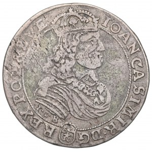 John II Casimir, 18 groschen 1668, Bromberg