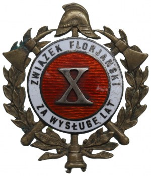 II RP, Florian's Union badge for long service