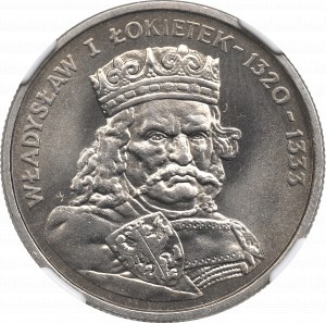 Repubblica Popolare di Polonia, 100 zloty 1986 Lokietek - NGC MS65