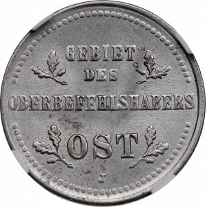 Ober-Ost, 1 kopiejka 1916 J - NGC MS63
