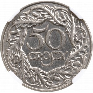 II Republic, 50 groschen 1923 - NGC