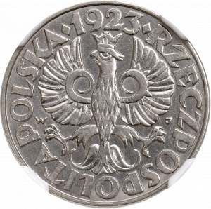 II Republic, 50 groschen 1923 - NGC