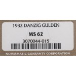 Freie Stadt Danzig, 1 gulden 1932 - NGC MS62