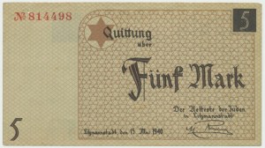 Litzammstadt Getto, 20 mark 1940 - PMG 64EPQ