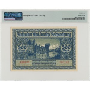 Gdansk, 500 marks 1922 - PMG 65EPQ