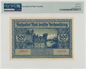 Gdaňsk, 500 marek 1922 - PMG 65EPQ