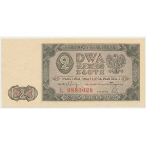 PRL, 2 zloty 1948 L