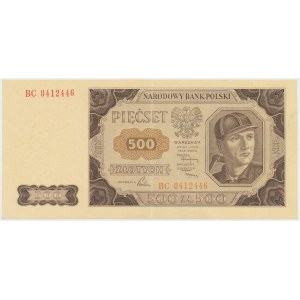 Polská lidová republika, 500 zlotých 1948 př. n. l.