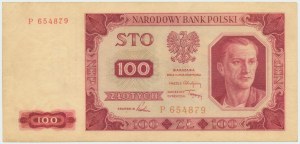 People's Republic of Poland, 100 zloty 1948 P