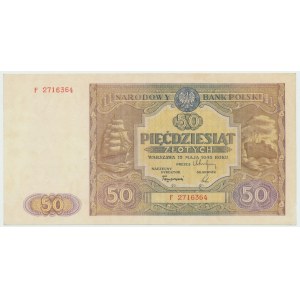 PRL, 50 złotych 1946 F