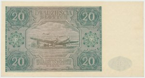 PRL, 20 złotych 1946 D