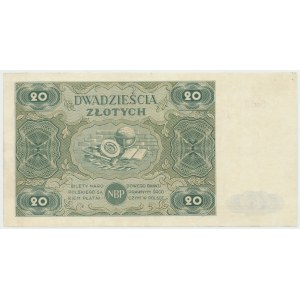 PRL, 20 zloty 1947 B