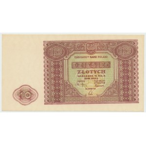 République populaire de Pologne, 10 zlotys 1946