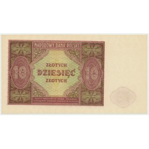 République populaire de Pologne, 10 zlotys 1946