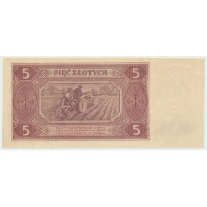 PRL, 5 Zloty 1948 AC