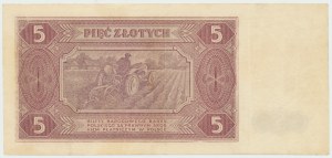 PRL, 5 złotych 1948 AA