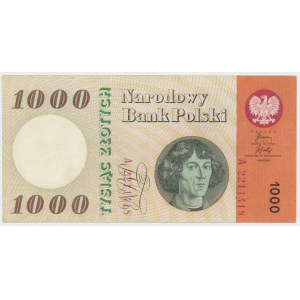 Repubblica Popolare di Polonia, 1000 zloty 1965 A