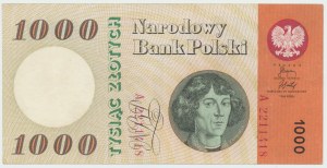 Repubblica Popolare di Polonia, 1000 zloty 1965 A