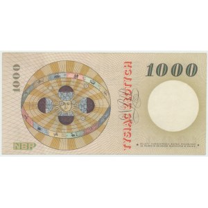 République populaire de Pologne, 1000 zloty 1965 A