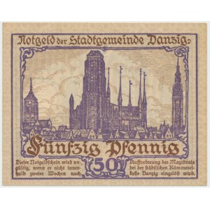 Gdansk, 50 fenig 1919
