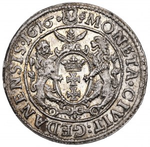 Sigismond III Vasa, Ort 1616, Gdansk - buste avec collier