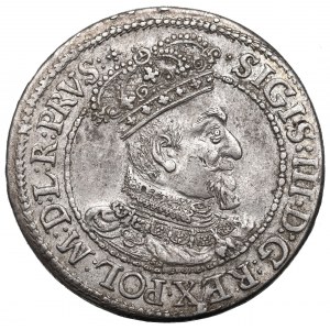 Sigismund III. Vasa, Ort 1616, Danzig - Büste mit Kragen