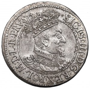 Sigismund III. Vasa, Ort 1616, Danzig - Büste mit Kragen