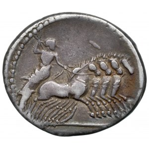Rímska republika, denár anonym 86 pred Kr.