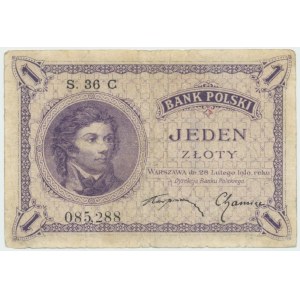 II RP, 1 złoty 1919 S. 36 C