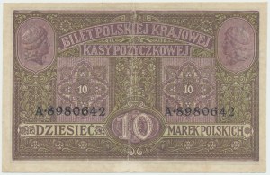GG, 10 mkp 1916 Gen. tickets