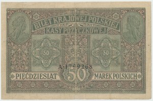 GG, 50 mkp 1916 A Jener.