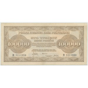 II RP, 100 000 polských marek 1923 B