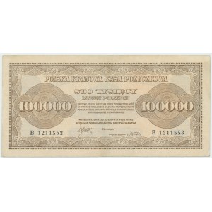 II RP, 100.000 polnische Mark 1923 B