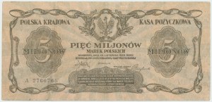 II RP, 5 million Polish marks 1923 A