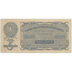 II RP, 5 million Polish marks 1923 A