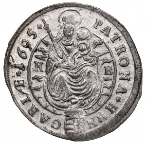 Ungheria, 3 krajcars 1695