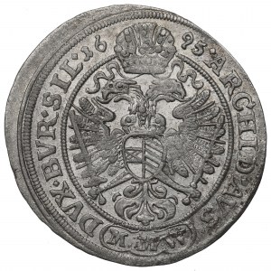 Slezsko pod vládou Habsburků, Leopold I., 3 krajcary 1695, Wrocław