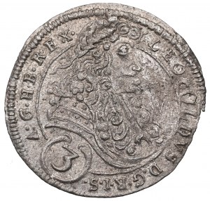 Ungheria, Leopoldo I, 3 Krajcars 1696, Transilvania